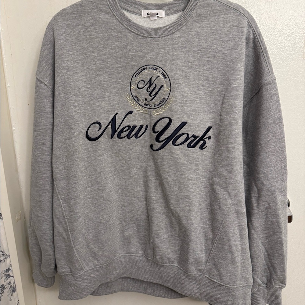 Gray New York Sweater